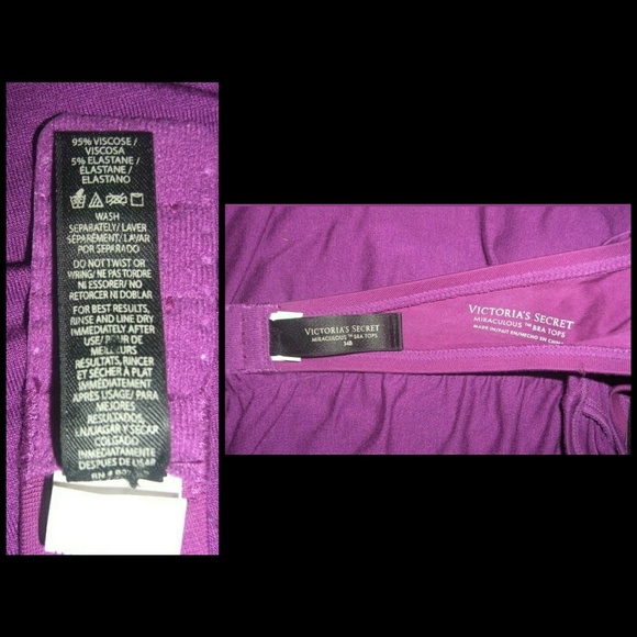 Victoria's Secret Miraculous Push Up Bra Dress 34B - Picture 8 of 8